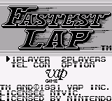 Fastest Lap (Japan) (En)